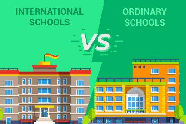 Internationistic Schools vs. Ordinary Schools